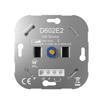  Controlador de iluminación universal de la norma 300W 220V de la UE, detección automática universal Interruptor de atenuador de LED de borde de entrada y de salida