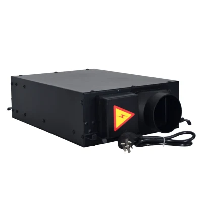  Industrial Comercial ventilador silencioso de la luz ultra delgado de conversión de frecuencia de sonido del ventilador de canalización