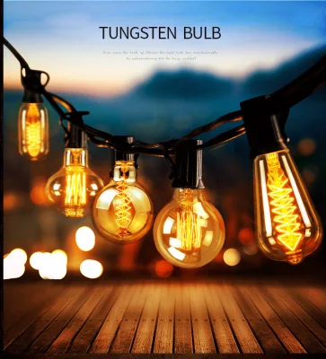 LED 4W Candle Filament Bulbos ST64 A60 E27edison antigüedad decorativa Iluminación