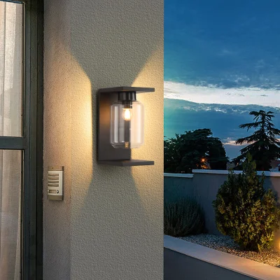 Moderno accesorio de Luz de Vainity LED para la Iluminación de Baño con E27 Negro lámpara de montaje en pared Vaniti espejo Luz