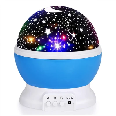  Proyector Galaxy Luz nocturna LED giratoria Starry Sky