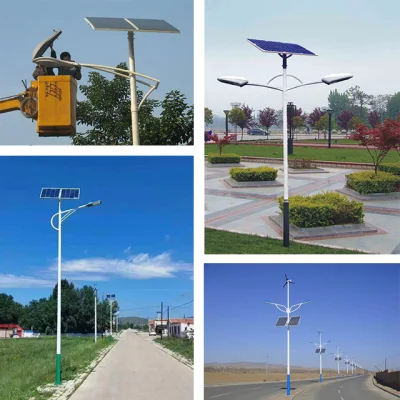  Precios de las luces solares de calle 30W 40W 50W 60W 80W LUZ SOLAR LED de calle con sensor de movimiento