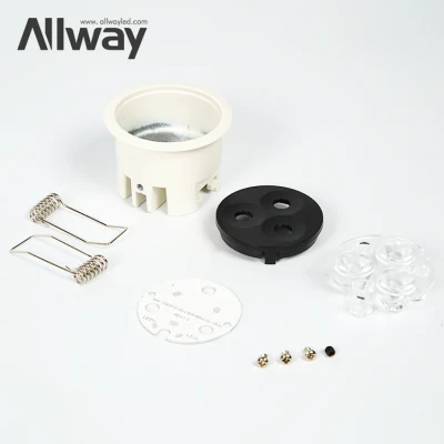  Tendencia montaje empotrado lámpara de techo de foco Interior Baño Casa 5W Iluminación LED antirreflectante