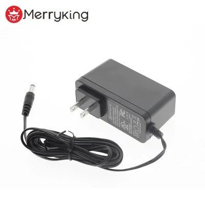  5525 DC Tamaño 110V a 240V 50/60Hz AC Entrada 12V 1A 2A 3A salida DC unidades adaptadoras de alimentación montadas en pared Enchufe