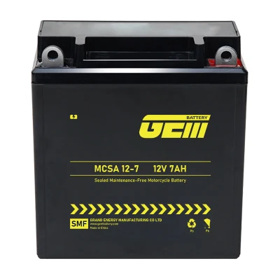  Batería de Gel para Motocicleta 12V 7AH y 9Ah de ciclo profundo VRLA AGM / Batería de ácido de plomo sellada sin mantenimiento y recargable.