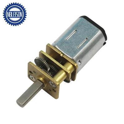 12mm 3V 4.5V 5V 6V 12V N20 Mini DC Motor de Engranajes Pequeño para Robótica y Cerradura Eléctrica