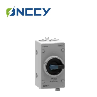 Aislamiento DC de carcasa DC 1500V 32A de desconexión resistente al agua CE TUV Interruptor
