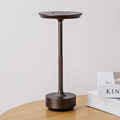  Comedor portátil de luz de cabecera lámpara de escritorio decoración del hogar LED recargable Lámparas de noche de mesa