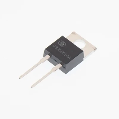  Diodo Schottky de carburo de silicio Fetures Mosfet aplicaciones rectificador Unipolar VRRM=650V, SI (TC = 153,5 °C)=10A Globalpowertech-G3S06510A