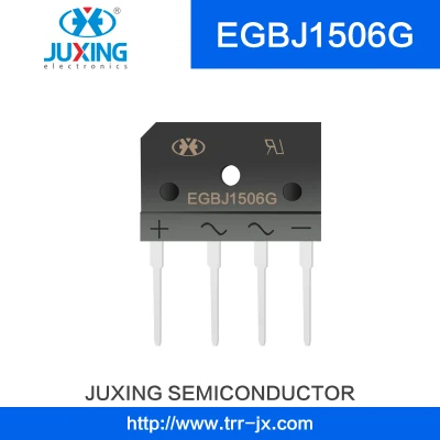  Juxing Egbj1506 600V15A300Vf1.7A Ifsm un puente de diodos rectificadores con Gbj