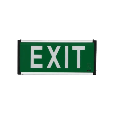  Precio al por mayor Luz de emergencia recargable de 3W LED de una cara / doble Signo