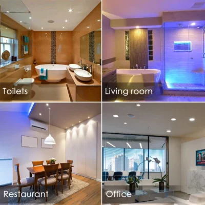  LED Downlight Spot Recessed Smart Dimmable Ceiling 7W Round Plafond Light 220V 110V RGB Color Changing Bulb Track Lamp Downlight