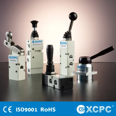  Fabricante Proveedor China Airtac SMC Interruptor de pie de tracción manual de control de flujo conmutación neumática Válvula solenoide de aire.