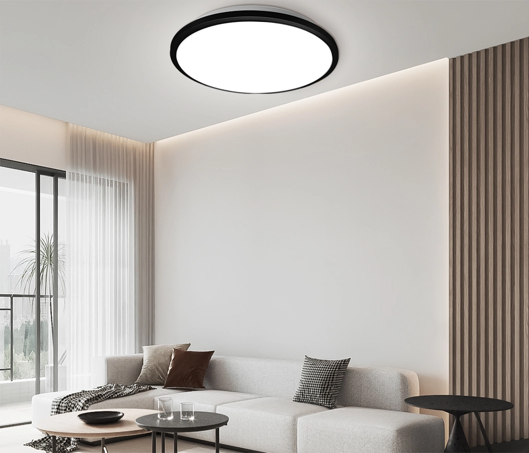 Lighting Ambient Flush Mount LED Ceiling Light for Office Bedroom Living Room Ambiance Home