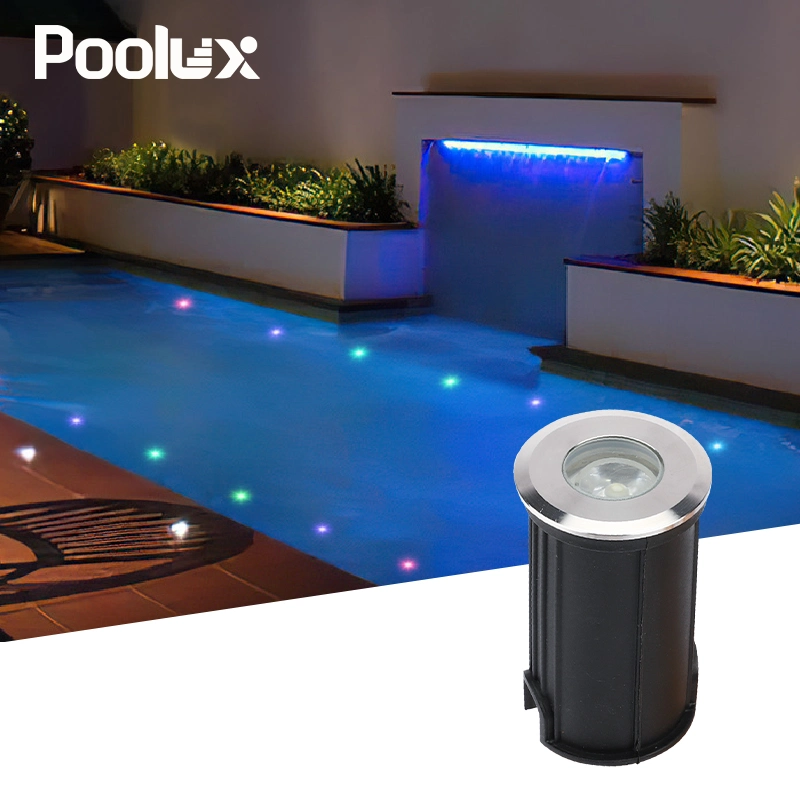 Outdoor Waterproof IP68 LED Underground Light 2W Recessed Inground Lighting