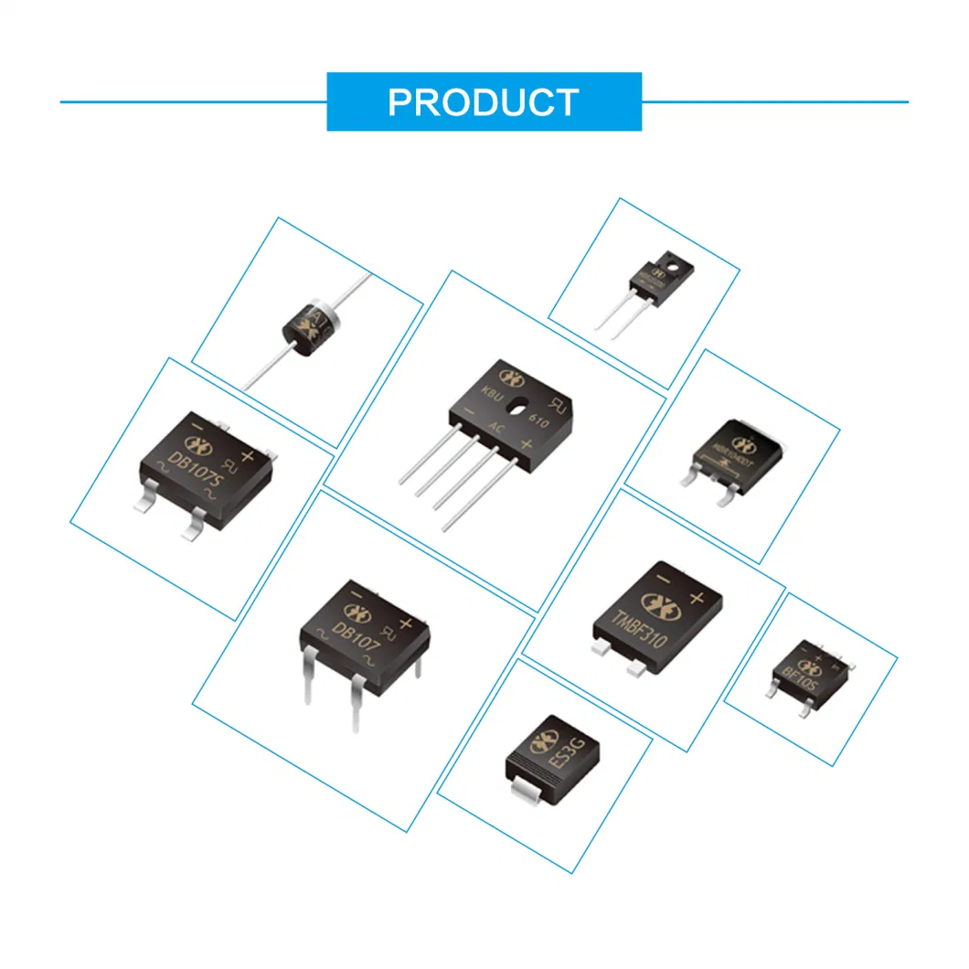 Juxing Ss18L 80V1a Ifsm35A Vf0.75 Surface Mount Low Vf Schottky Rectifiers Diode with SMA