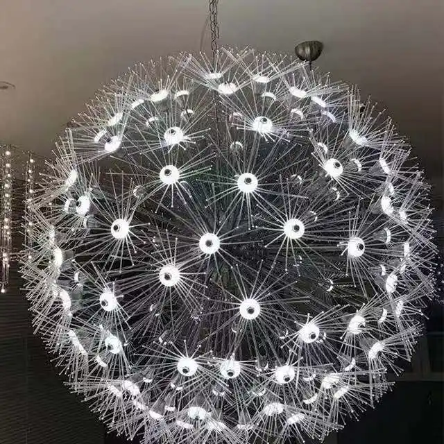 Fiber Optic Dandelion Lamp for Decoration Lighting