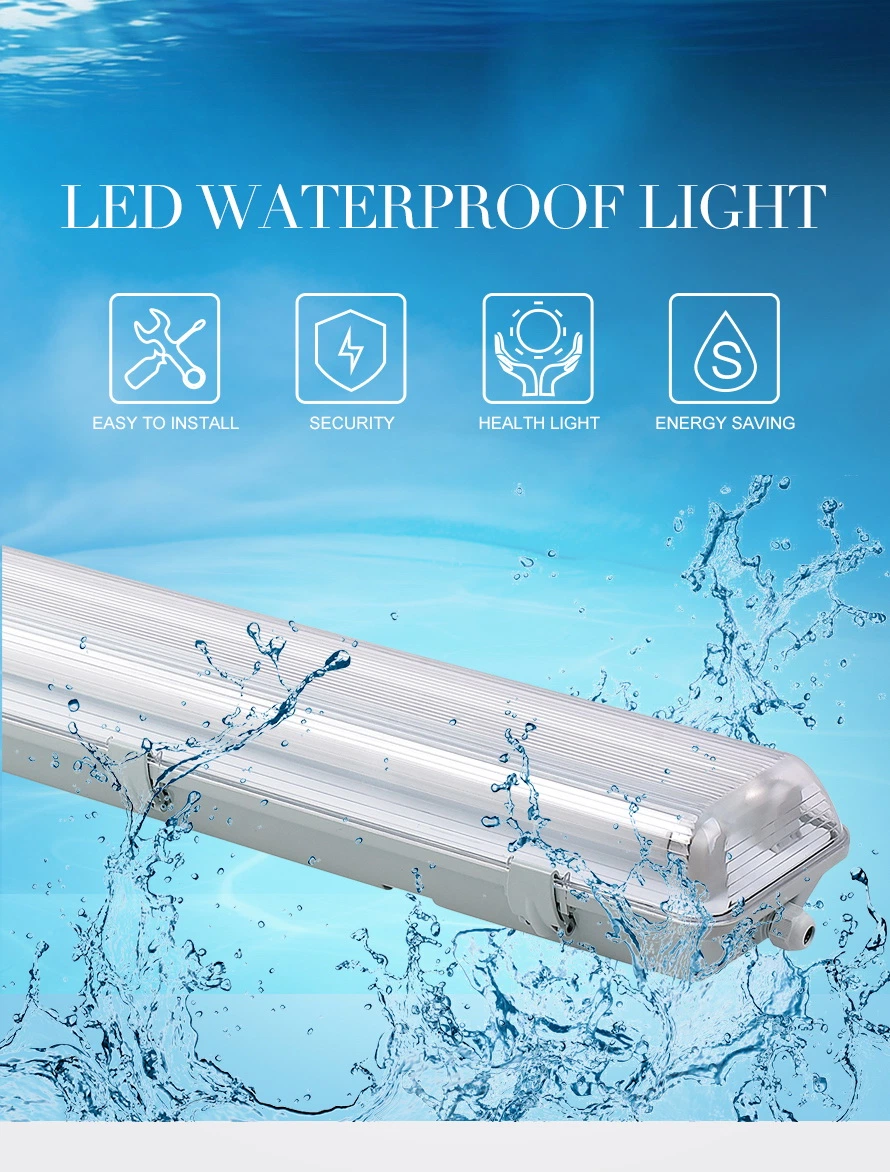 TUV/CE/CB Approved IP65 Waterproof Lighting Fixture, LED Tri-Proof Light, LED Tri Proof Light, Vapor Tight Light, LED Water Proof Light, Weather Proof Light