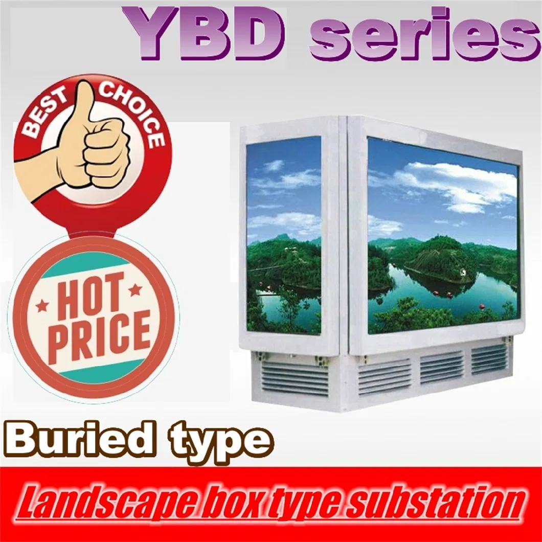 Ybd 6-10kv 30-2000kVA Outdoor Prefabricated Underground Box Type Substation
