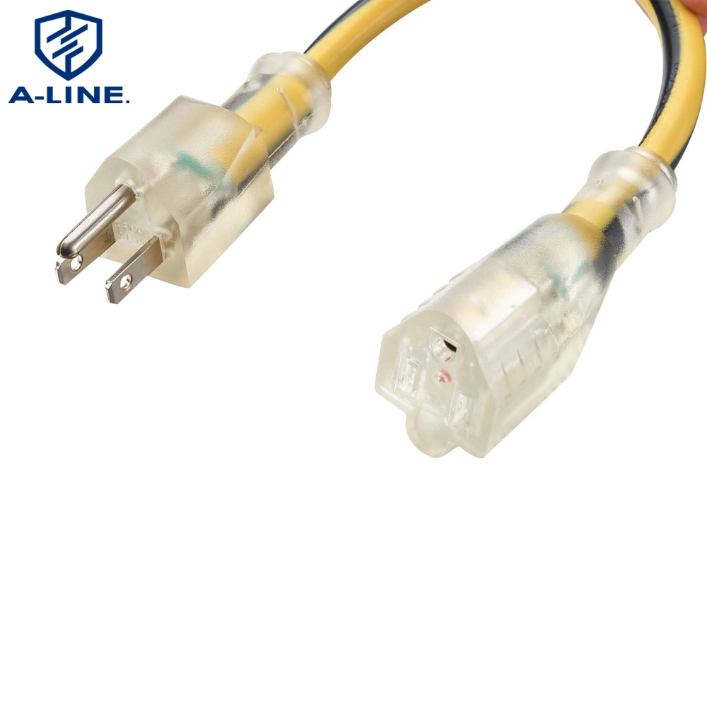 3-Pin American Single-Outlet Extension Cord