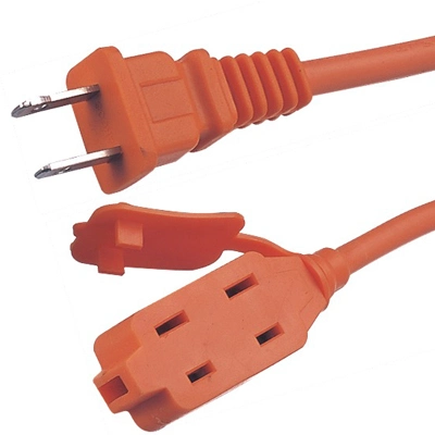 Heavy Duty Outdoor 15A 125V Us Power Extension Cord