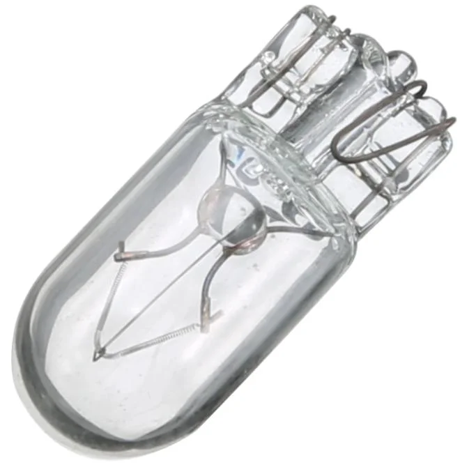 W5w 12V 5W 3W Miniature Incandescent Bulb T10 W2.1X9.5D 194 Car Light Bulb