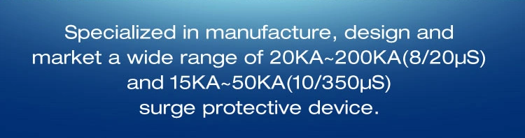 Lightning Protection T1 12.5ka 50ka Surge Protection Device for Surge Protector/ SPD