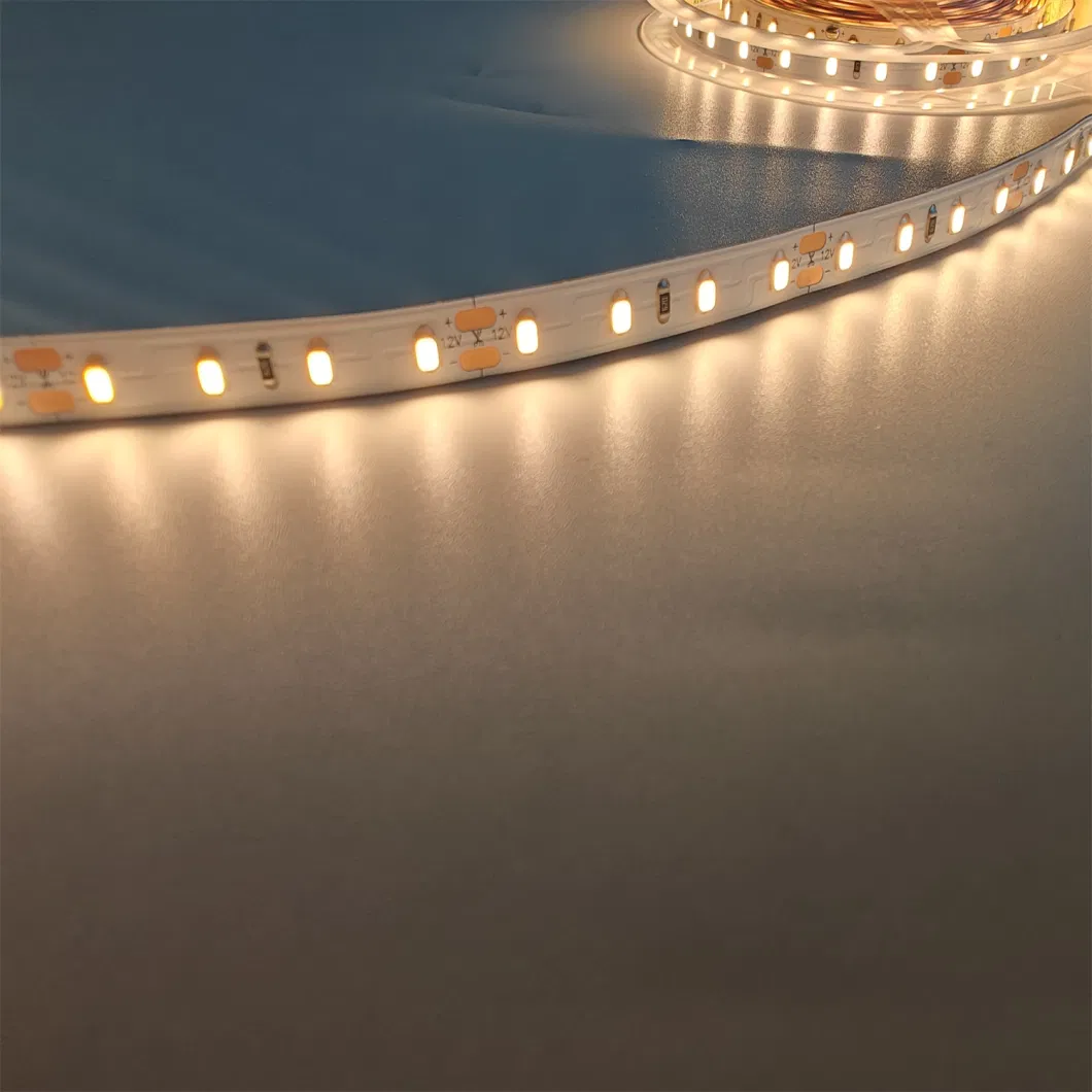 130lm/W 12V High Efficiency LED Lighting 2835SMD LED Strip 80LEDs Indoor Outdoor Cabinet Light