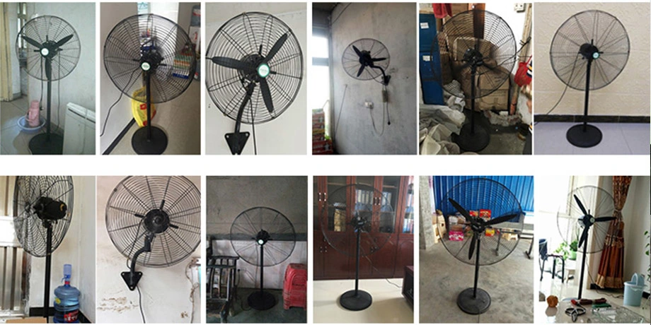 Factory Wholesale Heavy Duty Powerful Stable Industrial Cooling Stand Fan