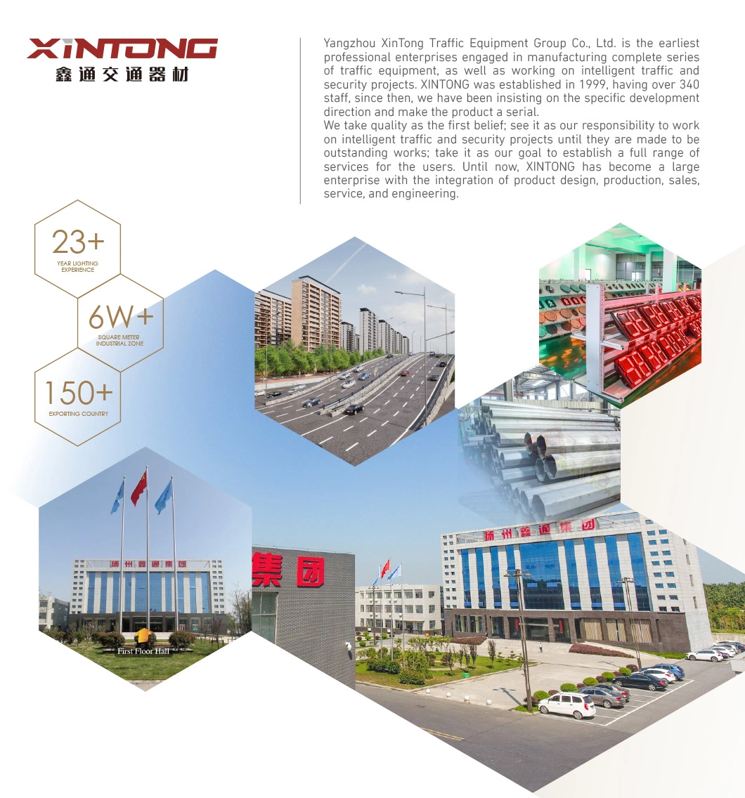Xintong 50m Packing by Cloth; Shipping Truck Smart Pole Price High Mast