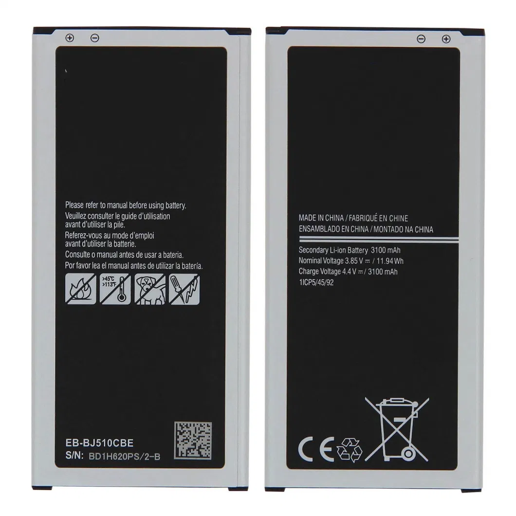 Original Cell Phone Battery/Akku for Samsung Galaxy J5 Bj510 Apple iPhone 11 616-00641 Huawei Mate 20 Lite Hb386589 Xiaomi Redmi Note7 Note8 Bn4a Nokia Bl-5c