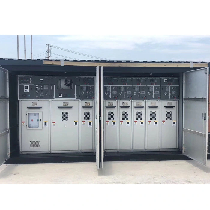 24kv Sf6 Metal Closed Switchgear Cabinet Switch Equipment/ Lighting Arrester Protector/ Sf6 Load Break Switch/ Electric Power Substation Sm6 Rmu