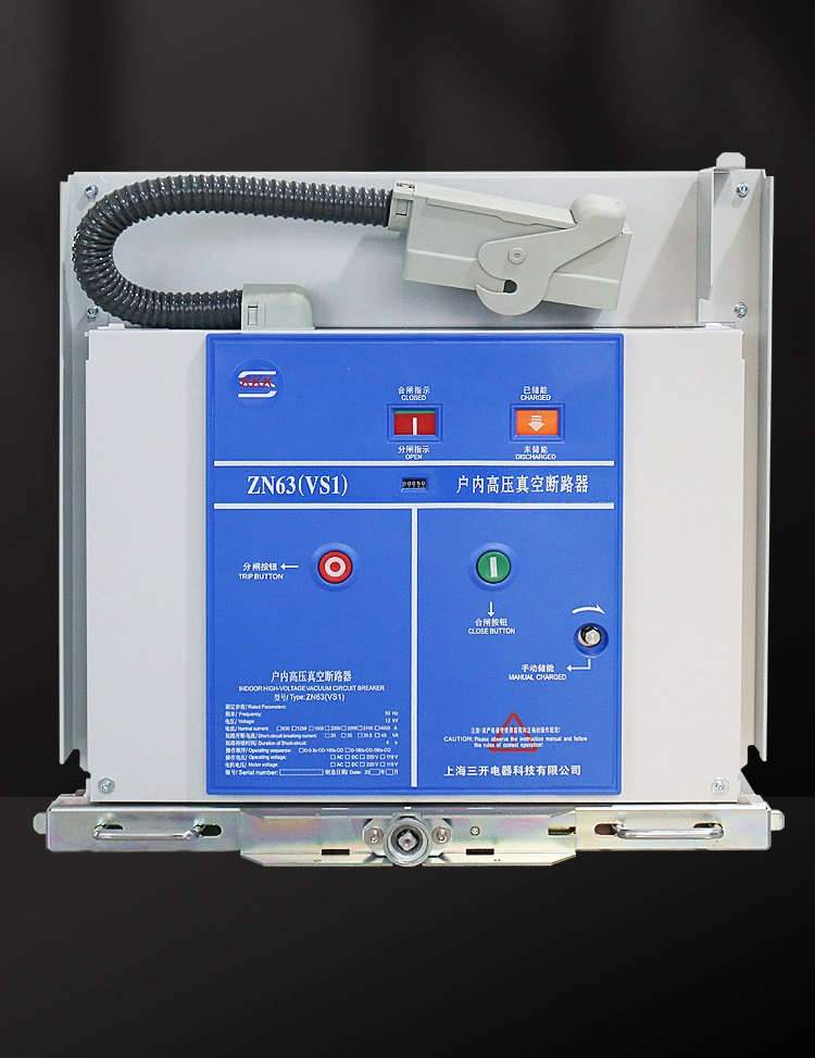 Zn63 12kv 630A Handcart 11kv Indoor Vcb Vacuum Circuit Breaker