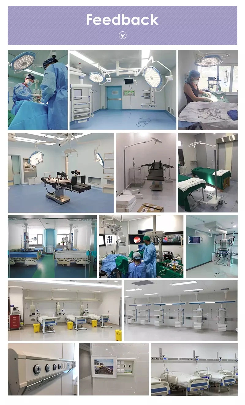 Medical LED Ceiling Operation Light for Hospital Operating Room Use LED Shadow Less Lamp