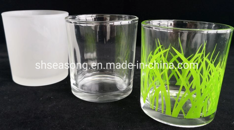 Candle Jar / Glass Holder for Candle / Glass Cup (SS1331A)