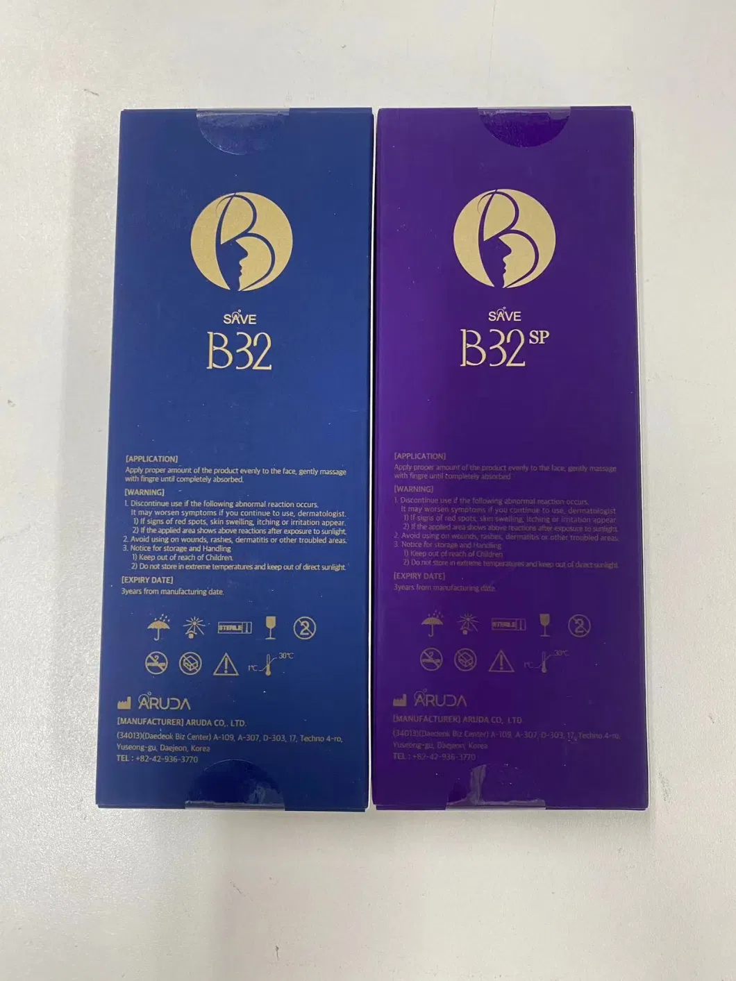 Korea Hot Sale Hyaluronic Acid Injection Save B32 Save B32sp 2.5ml Face Lifting 5 Point Face Neck 7 Point Profhilo Nucleofill Bellona Injection