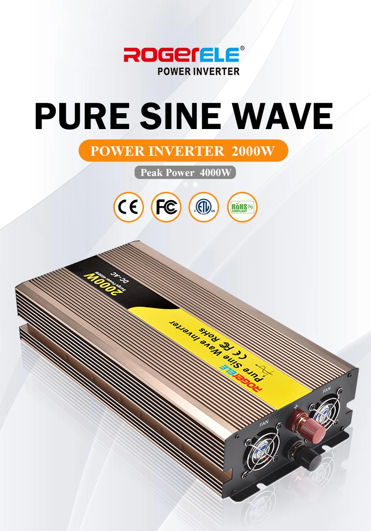 DC to AC Inverter 300W 500W 600W 1000W 1500W 2000W 3000W 5000W Pure Sine Wave Inverter