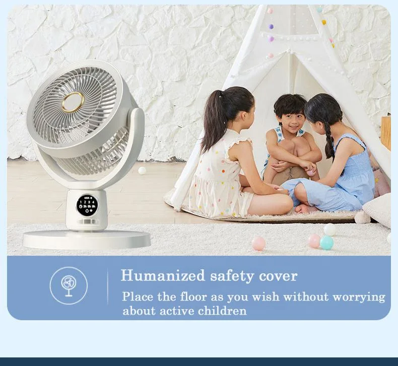 2023 New Hot Selling High Wind Power Rechargeable Air Circulation Fan