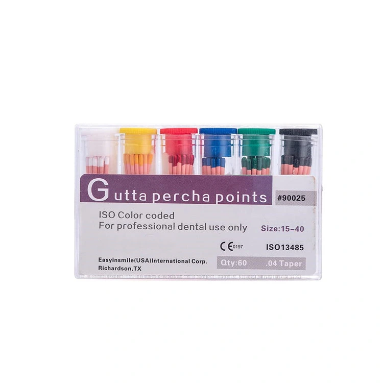 SJ Factory Sale Dental Filling Materials Gapadent Gutta Percha Points