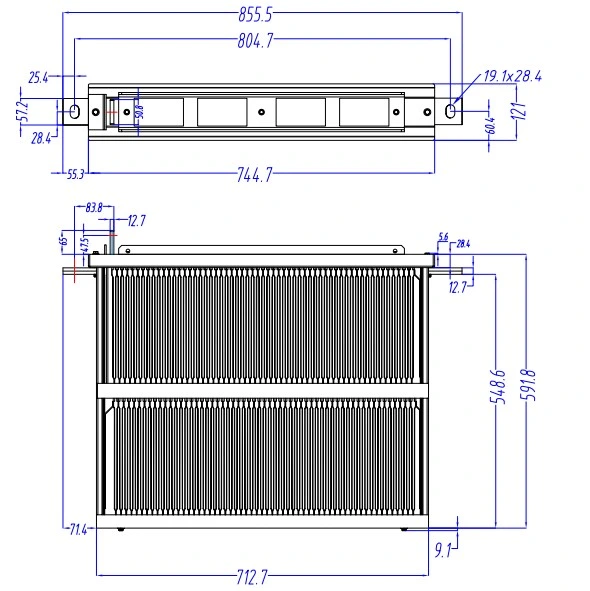 Dynamic Braking Resistor for Mining Machine, Train