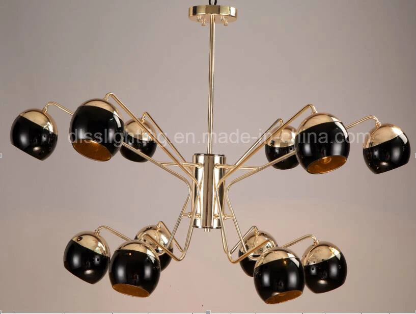 Modern Round Ball Pendant Lamp Decorating Hotel Industrial Style Suspension Lighting