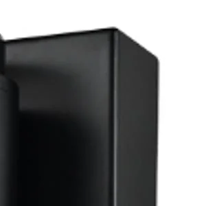 9 Watts Matte Black LED Wall Sconce with Smoke Glass (YX-377-4518)