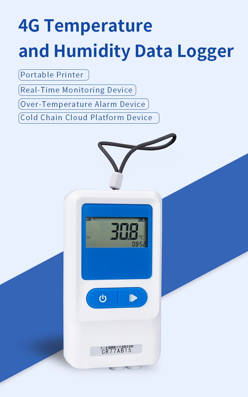 Temperature and Humidity Recorder Cold Chain Laboratory Detector Temperature and Humidity Transmitter Digital Temperature Sensor