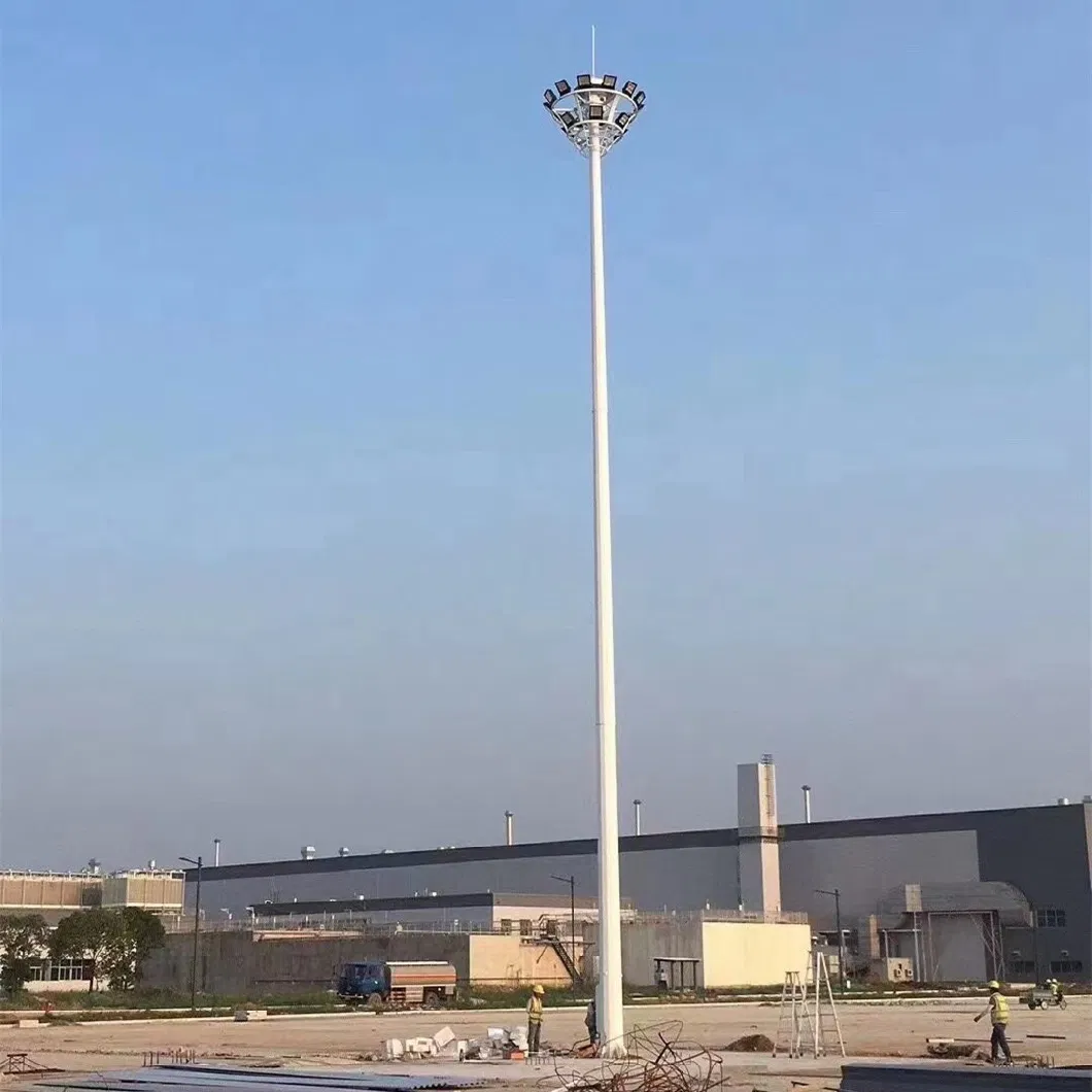 15-30m High Mast Lights with 8*400W