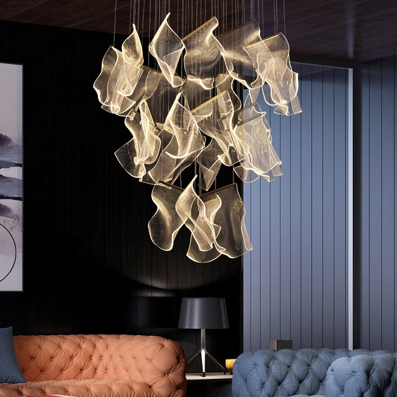 Contemporary Minimalist Hanging Decorative Ceiling Pendant Lights Nordic Modern Design LED Chandeliers Lighting