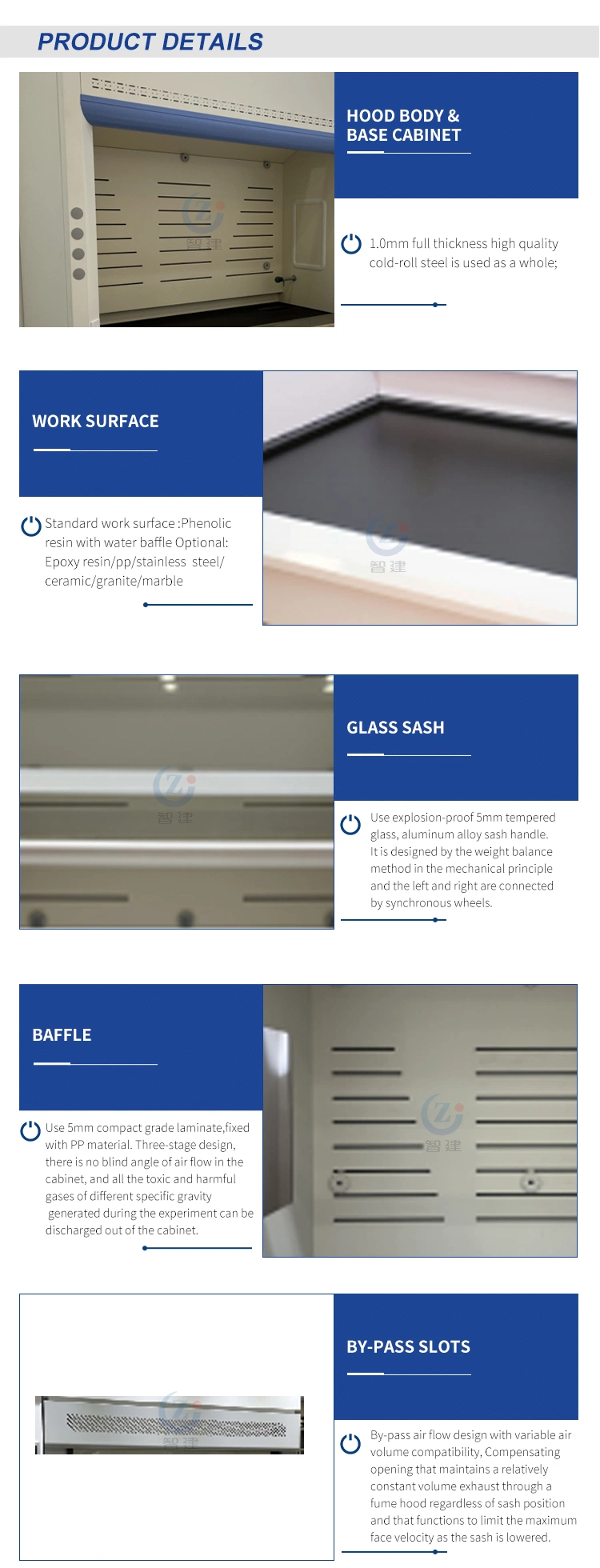 Mobile Extractor Fume Hoods Exhaust for Labs