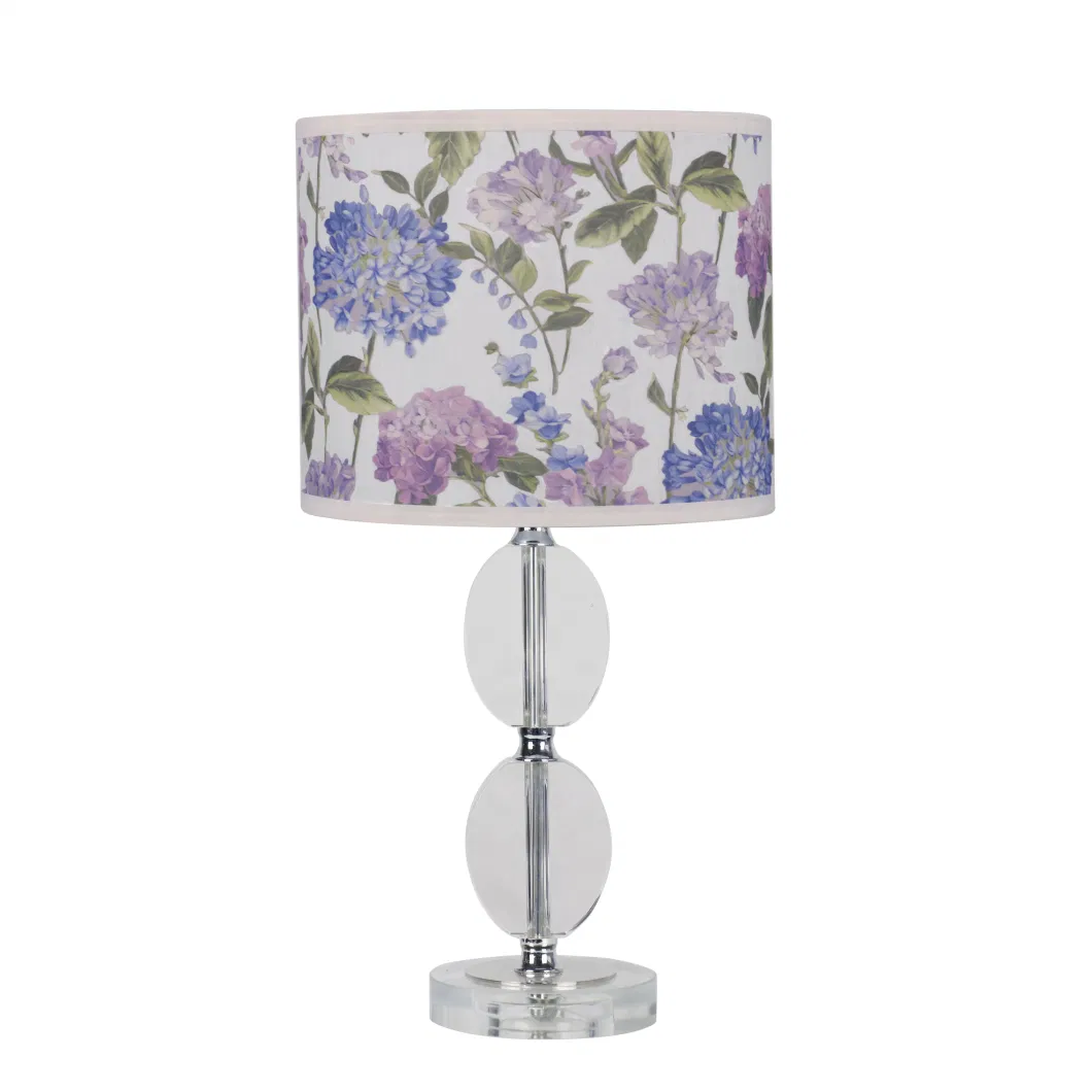 Ink Rustic Table Lamp High-End Crushed Flower Shade with Table Lamp