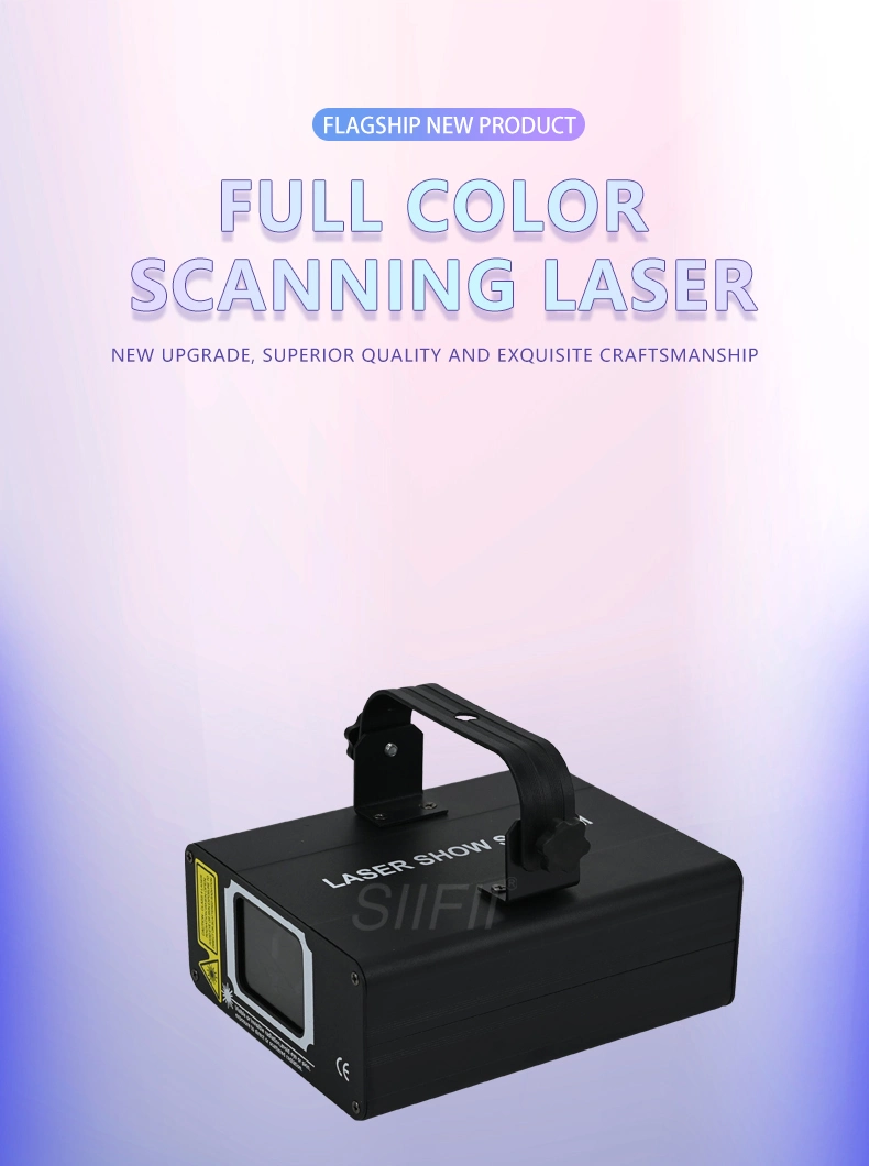 RGB Red Green Blue Full Color Scan DJ Light Laser Disco Light DMX512 PRO DJ Party KTV Bar Show Stage Lighting