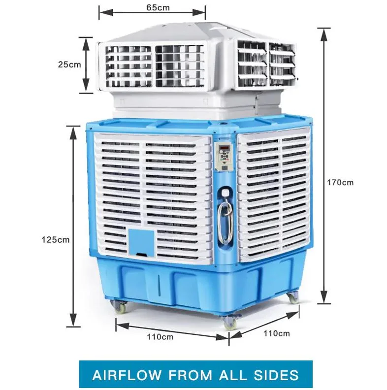 Mobile Air Cooler Industrial Large-Scale Factory Room Commercial Environmental Protection Refrigeration Fan