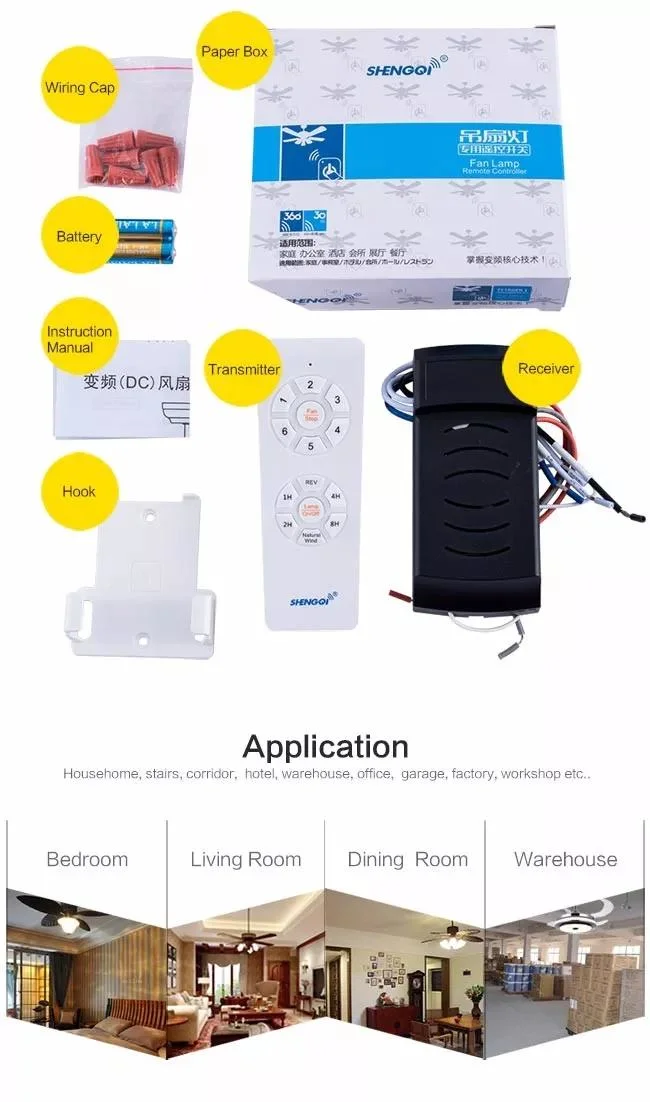 Wireless Transmitter Universal Remote Controller Light Switch